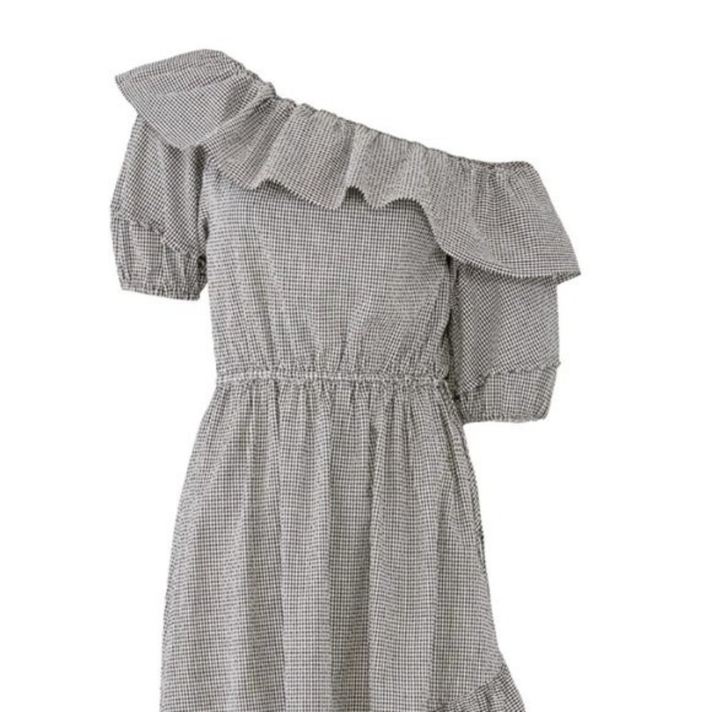 Loveshackfancy Asymmetrical Gingham Haley Dress - image 4